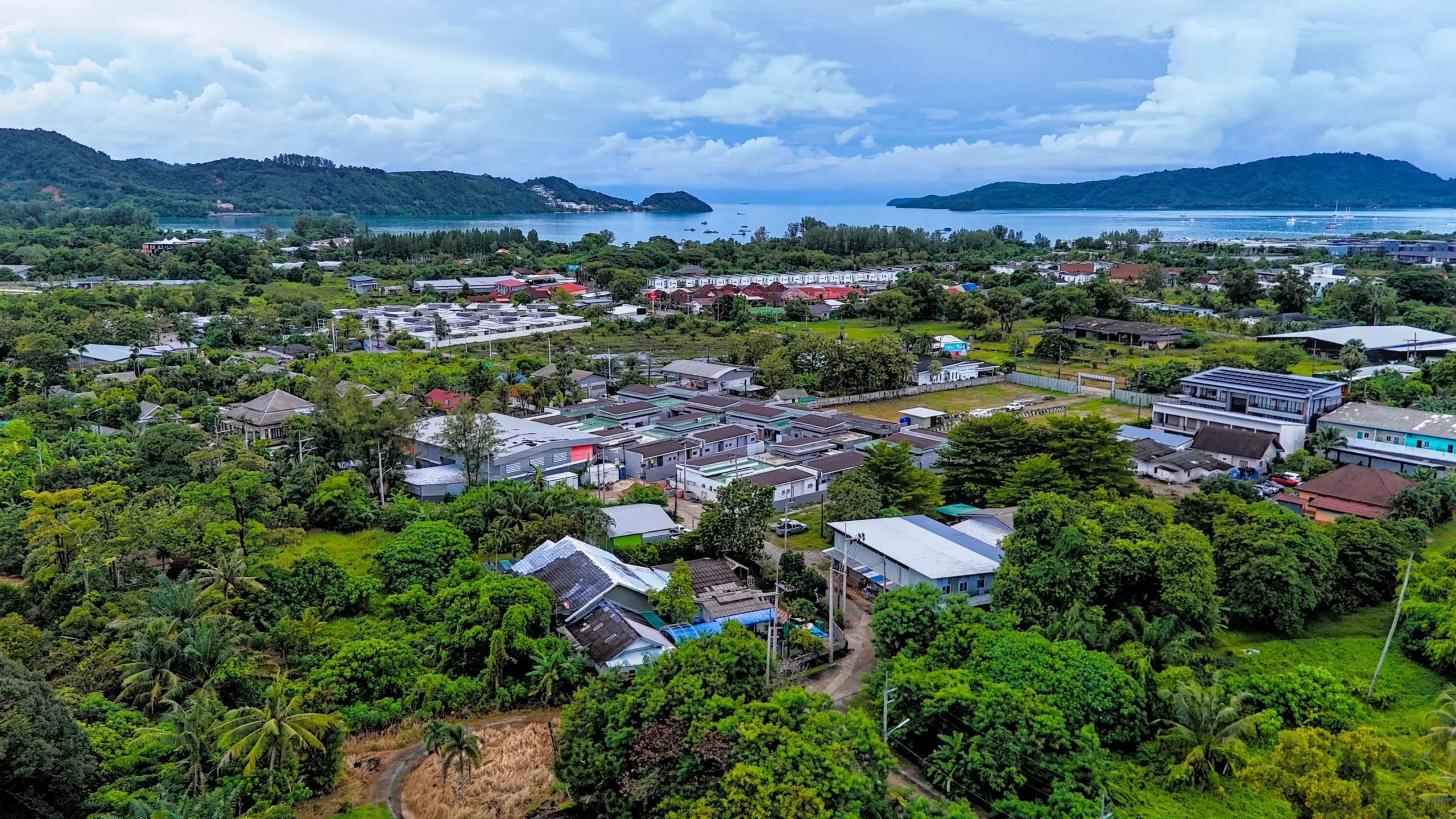 To’Summer Villa construction progress, aerial view