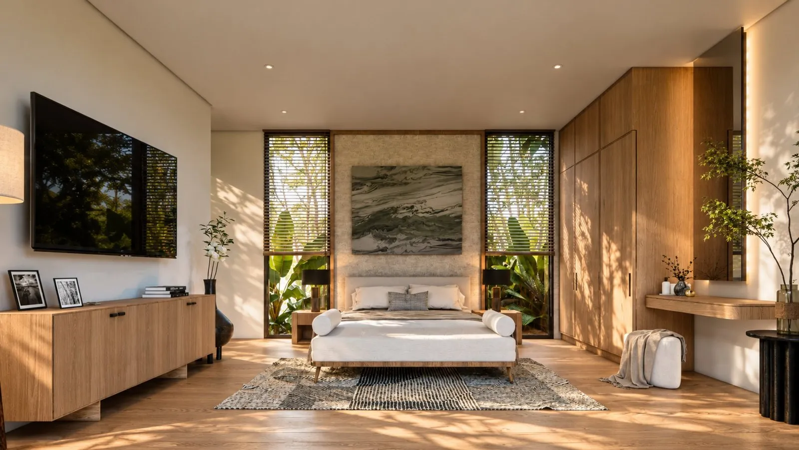 Bedroom (artist's impression).