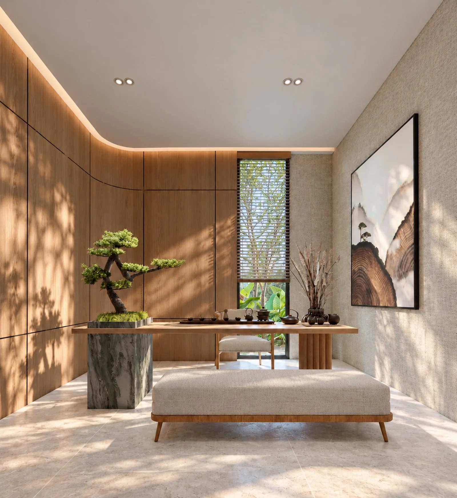 Tea room (artist's impression).